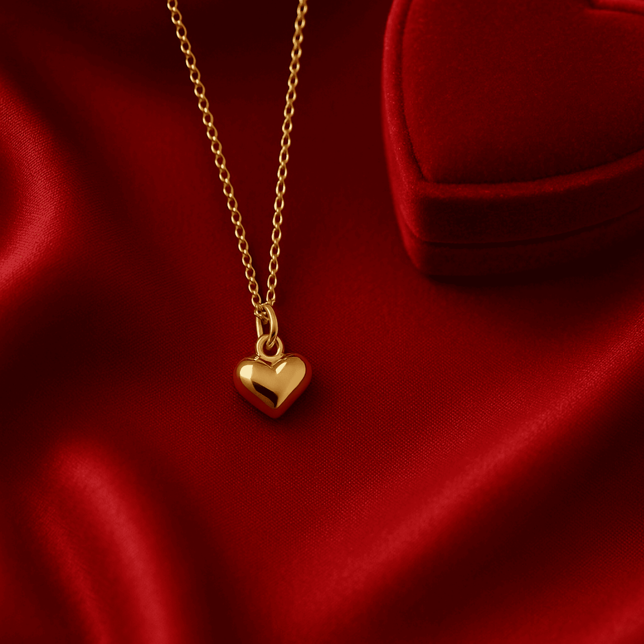Minimal Heart Gold-Plated Necklace