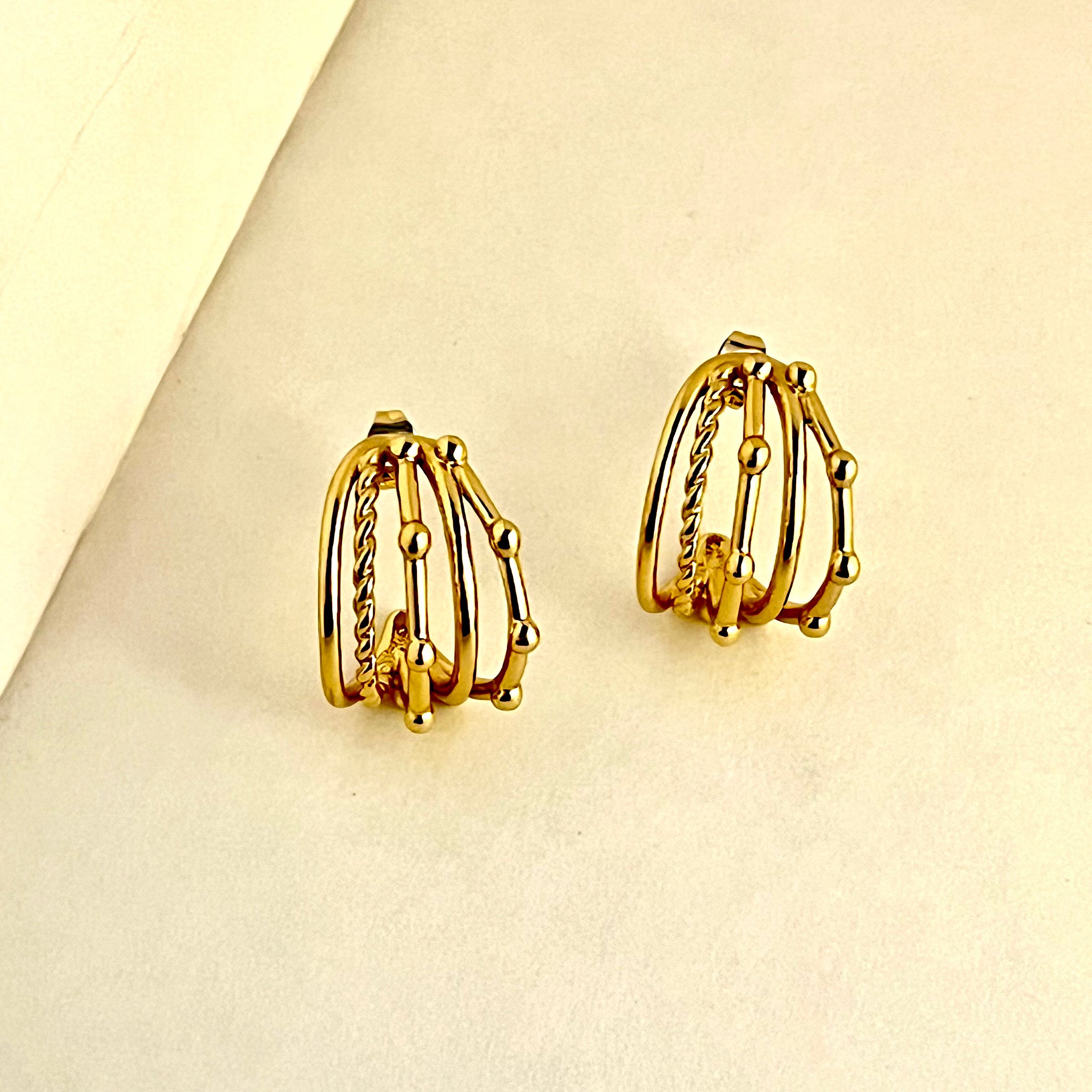 Multi-Layer Hoop Earrings