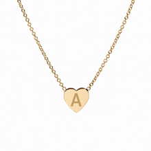 Amora Initial Heart Necklace 