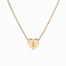 Amora Initial Heart Necklace 