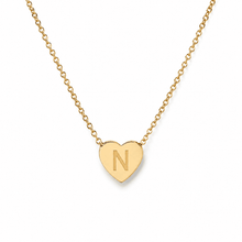 Amora Initial Heart Necklace 