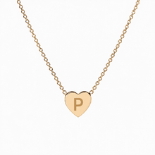 Amora Initial Heart Necklace 