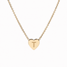 Amora Initial Heart Necklace 