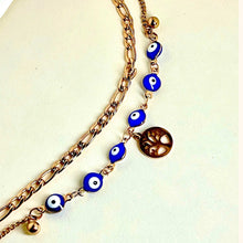 Evil Eye Tree of Life Layered Bracelet - Protection & Prosperity - KINYOI