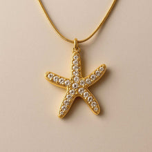 Gold - Plated Starfish Necklace - KINYOI
