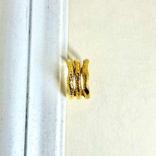 Hammered Multi - Band Statement Ring - KINYOI