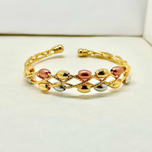 Multi - Strand Oval Beaded Cuff Bracelet - KINYOI